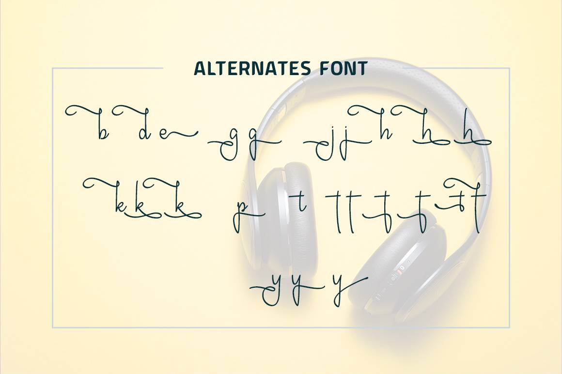 Badriyatun Font sample