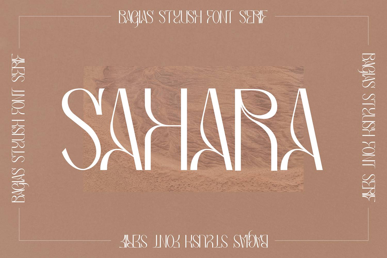 Bagias Font sample