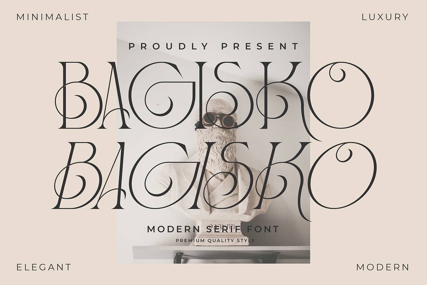 Bagisko Font sample