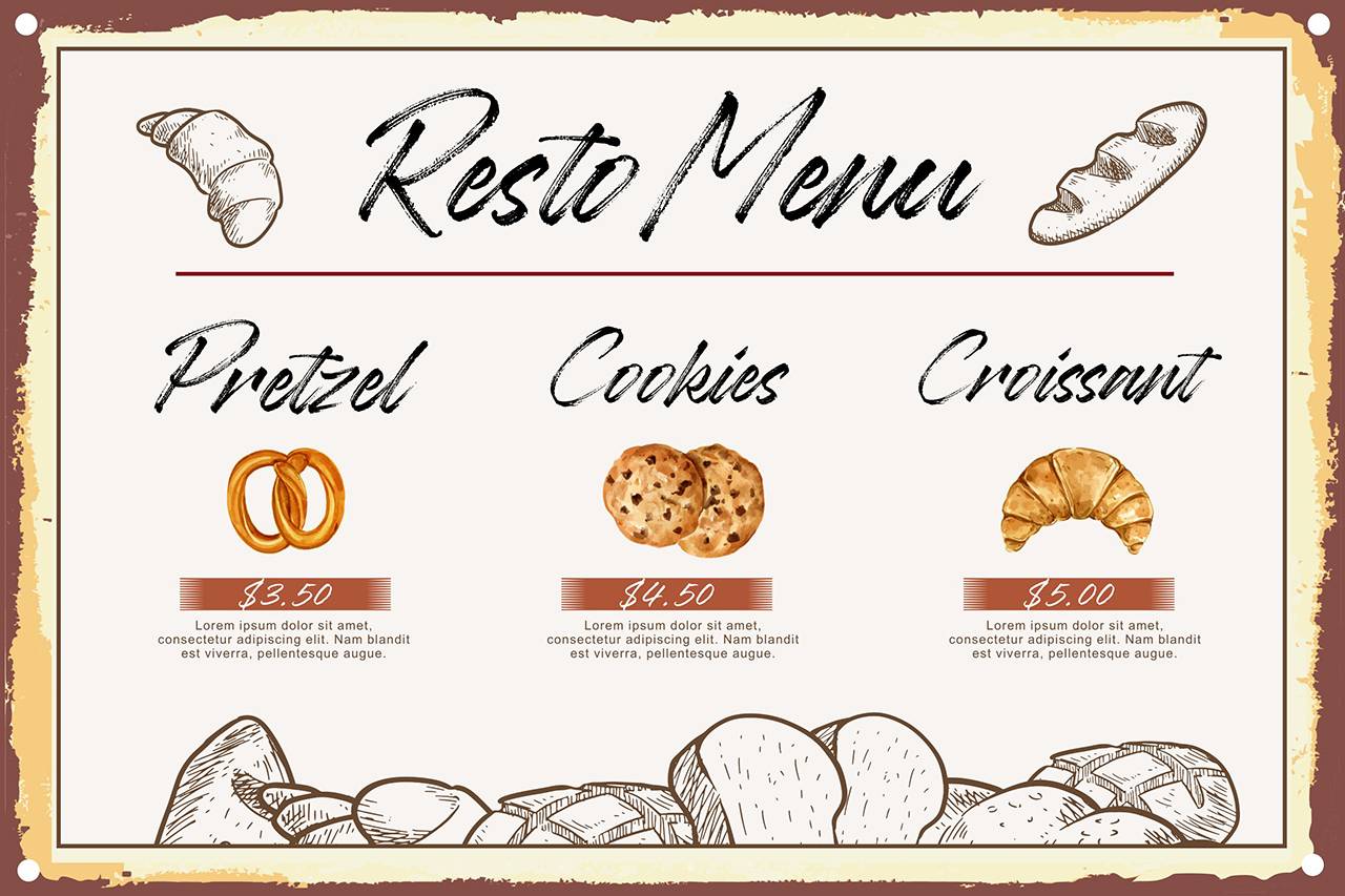 Baguette Natural Handbrushed Font sample