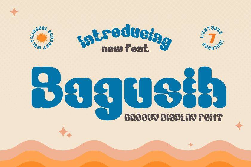 Bagusih Font sample