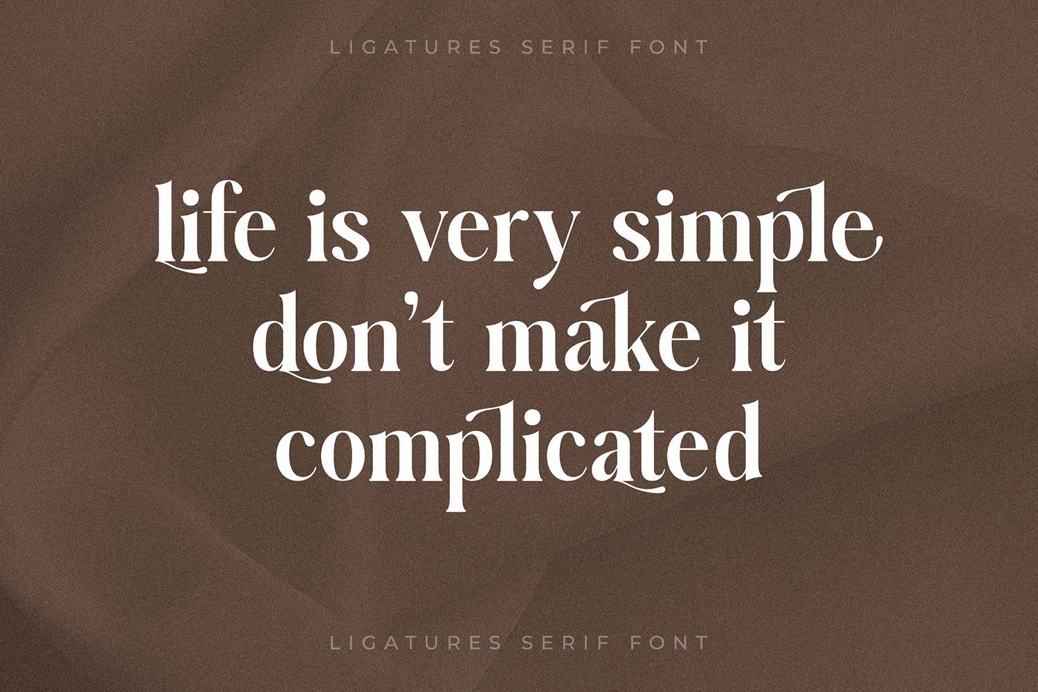 Baihgale Font sample