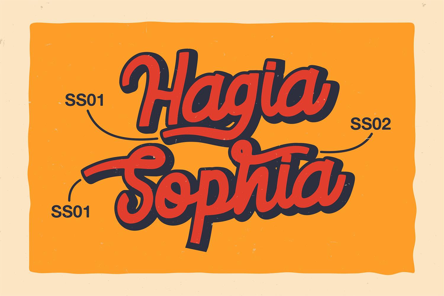 Bald Mont Font sample