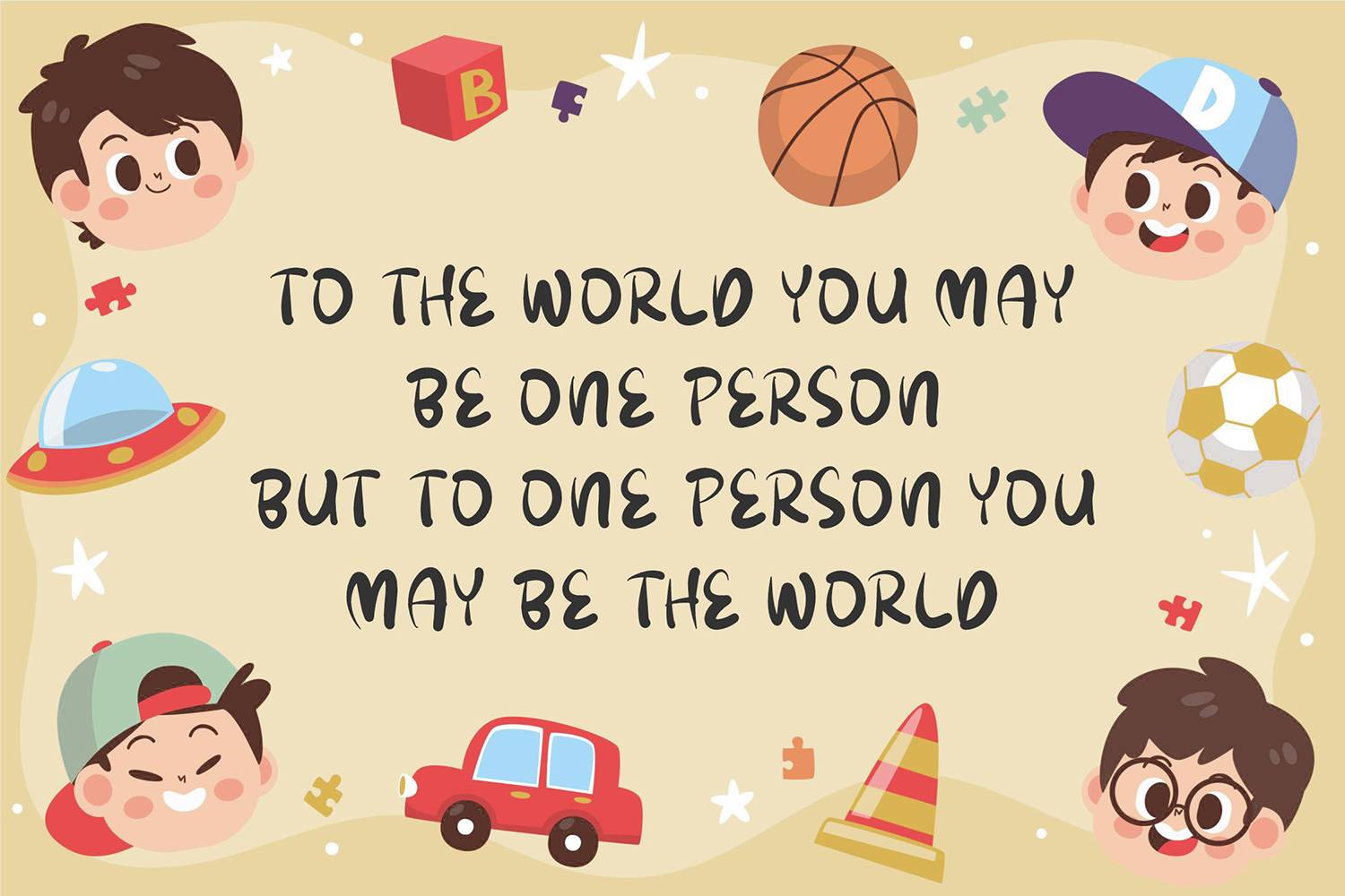 Baleria Kidson Font sample
