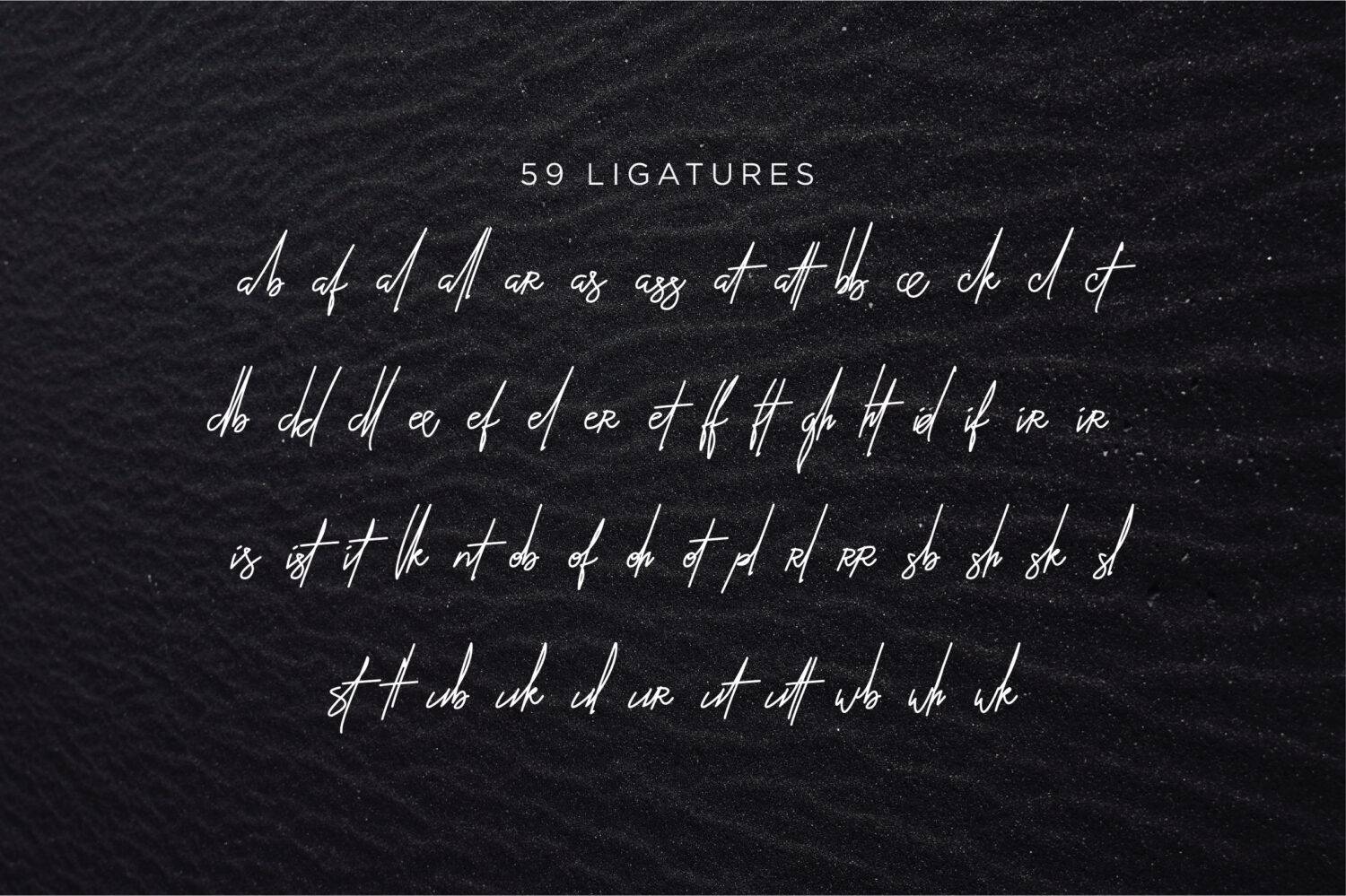 Ballistick Font sample