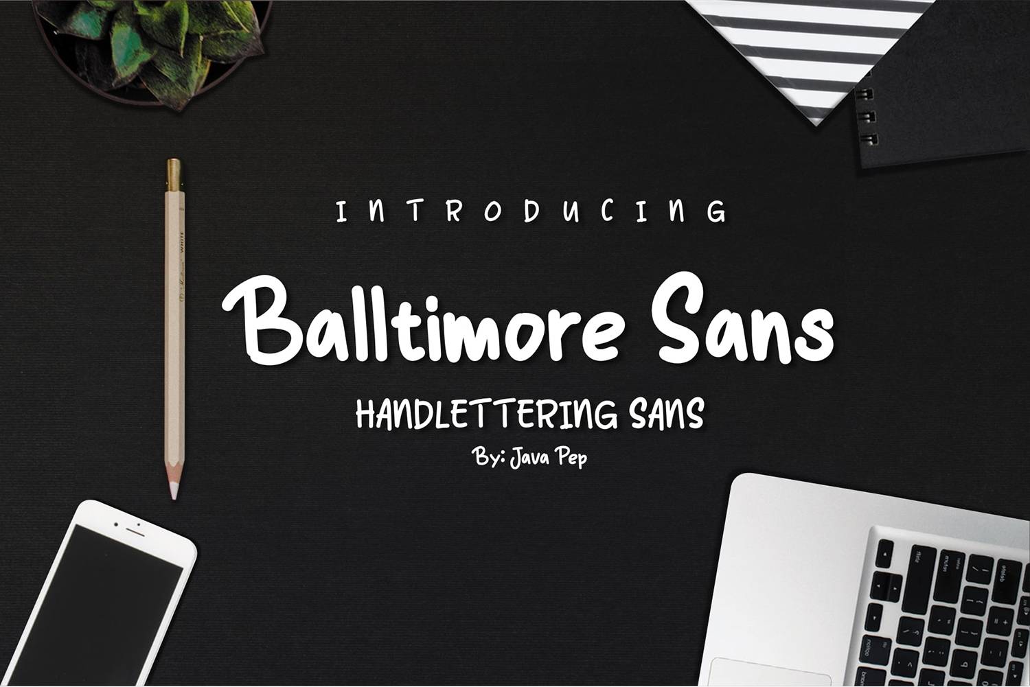 Balltimore Font sample