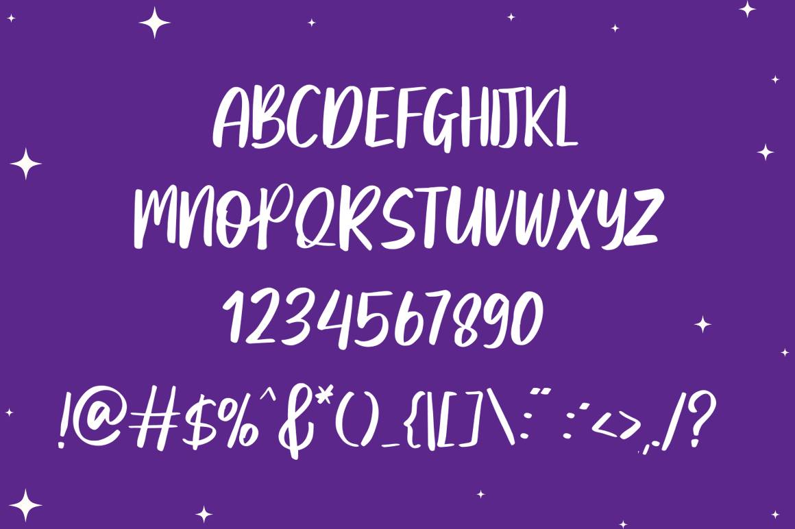 Balming Font sample