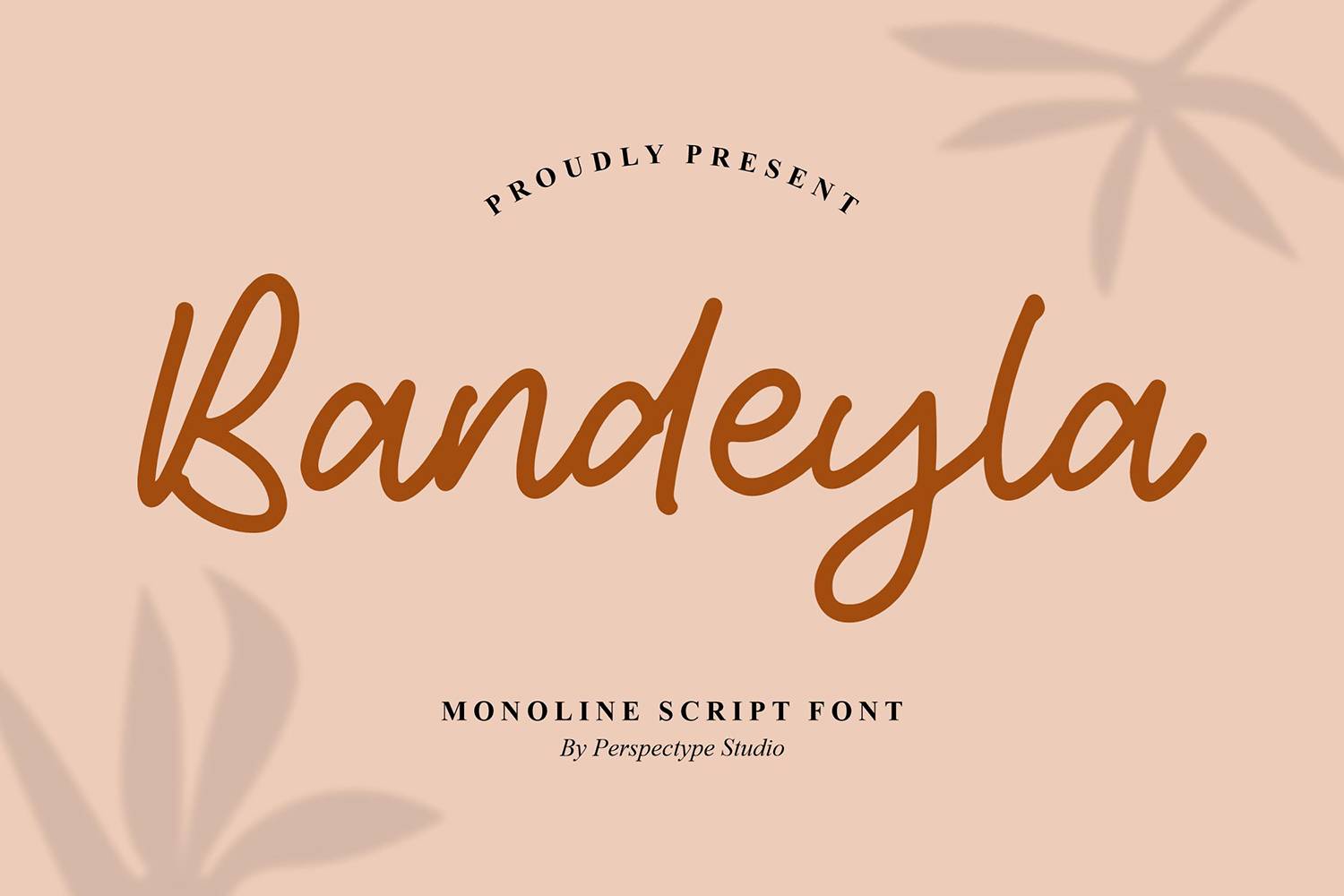 Bandeyla Font sample
