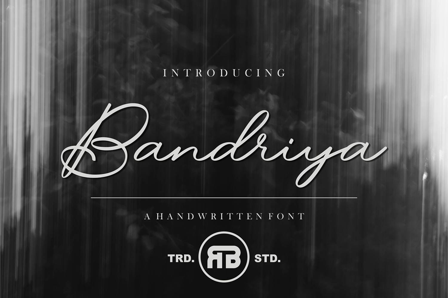 Bandriya Font sample