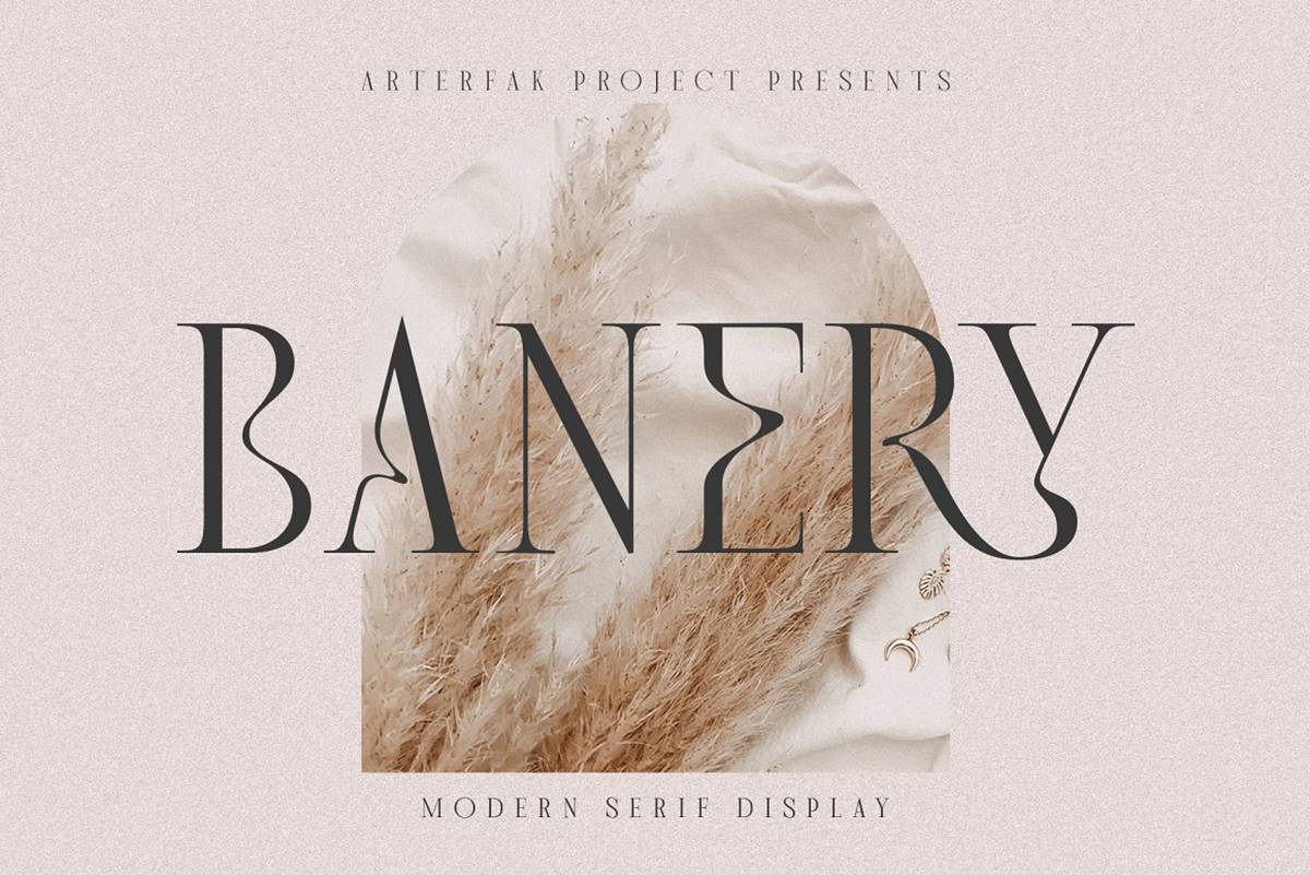 Banery Font sample