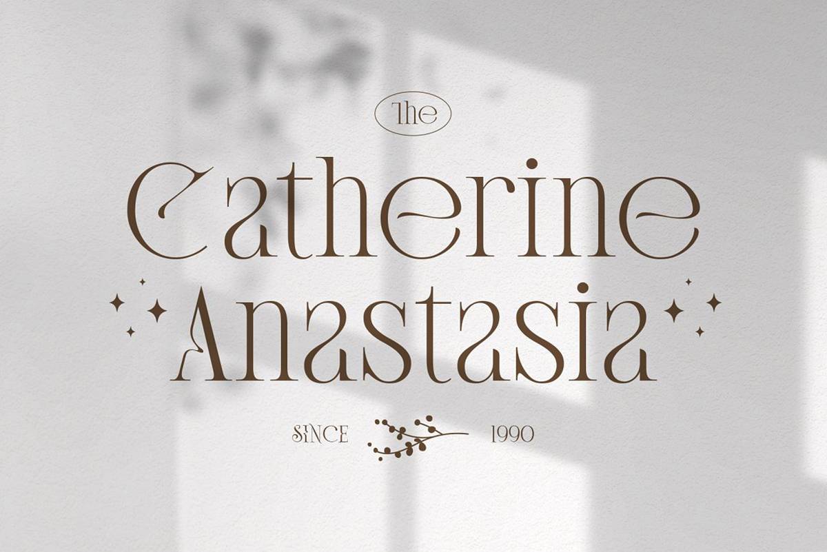 Banery Font sample