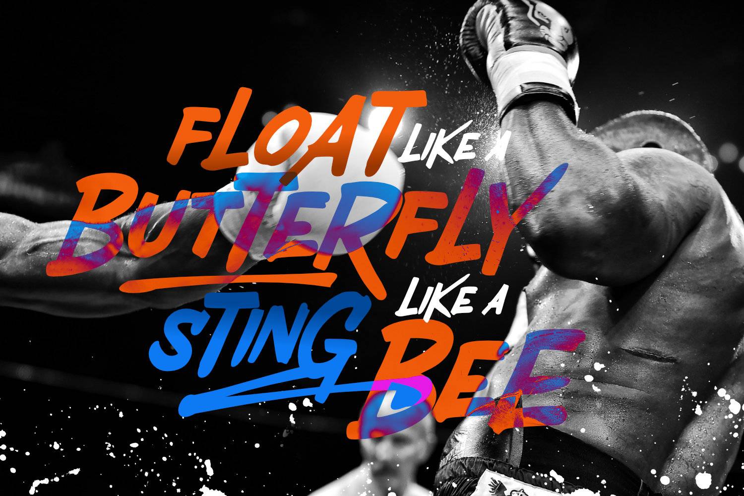 Bare Knuckles Font sample