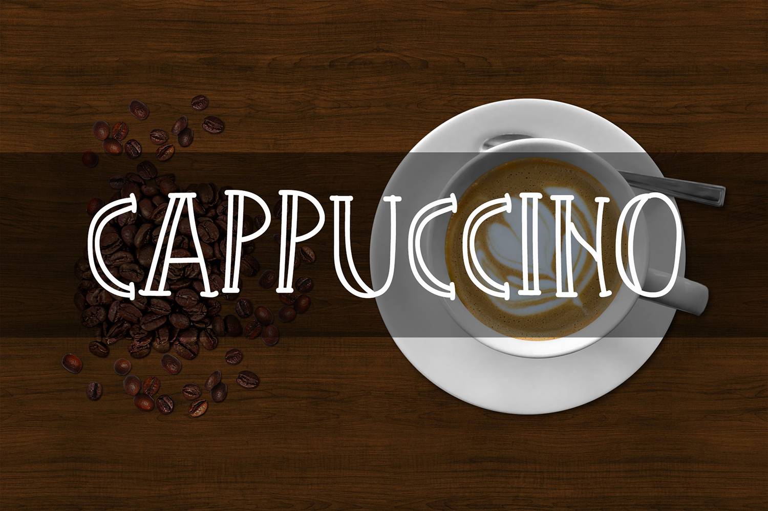 Barista Urban Coffee Font sample