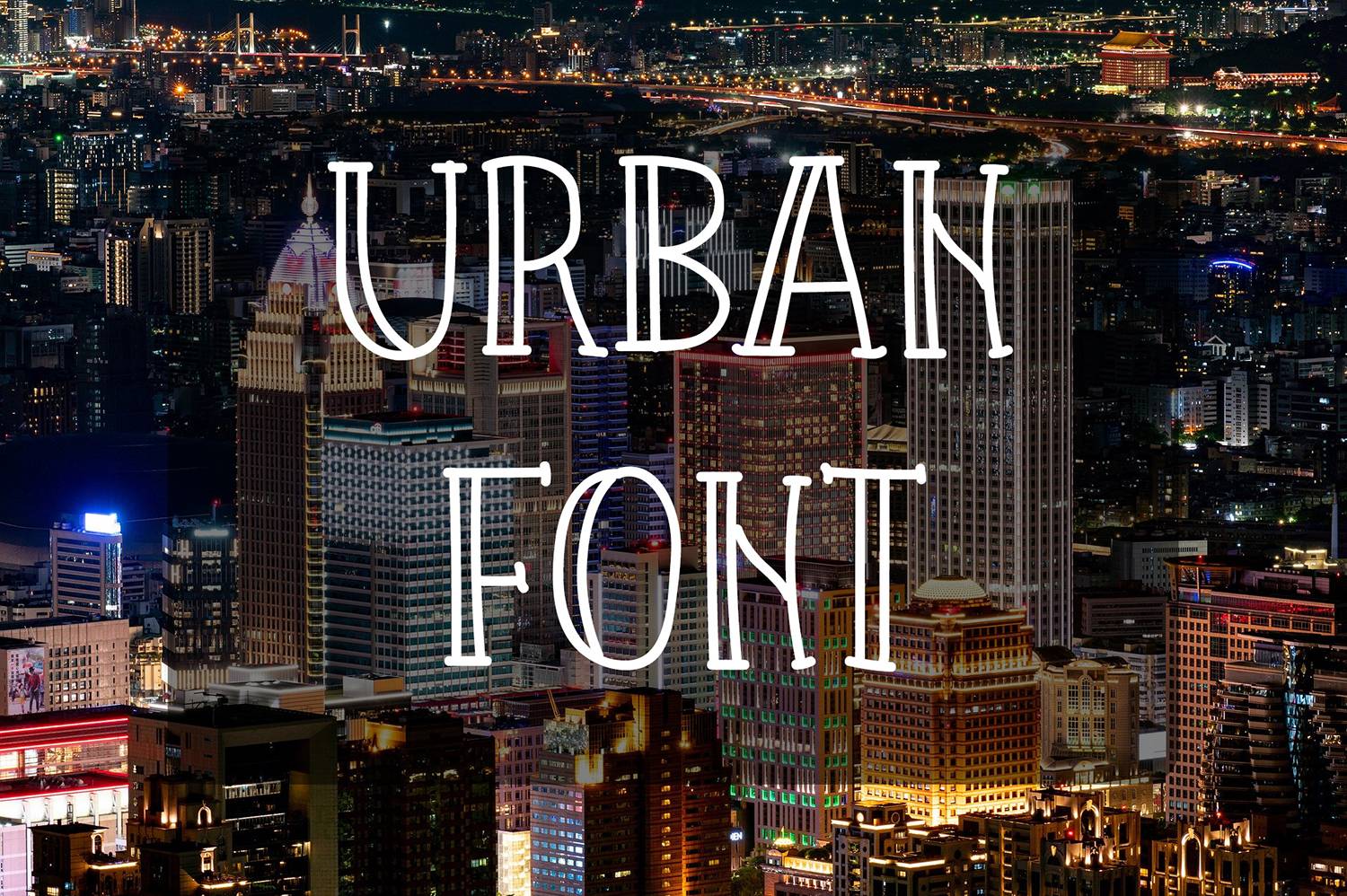 Barista Urban Coffee Font sample