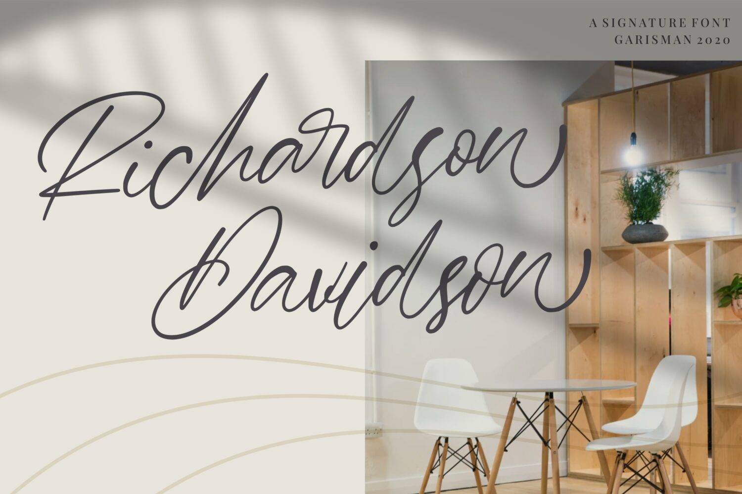 Barnett Font sample