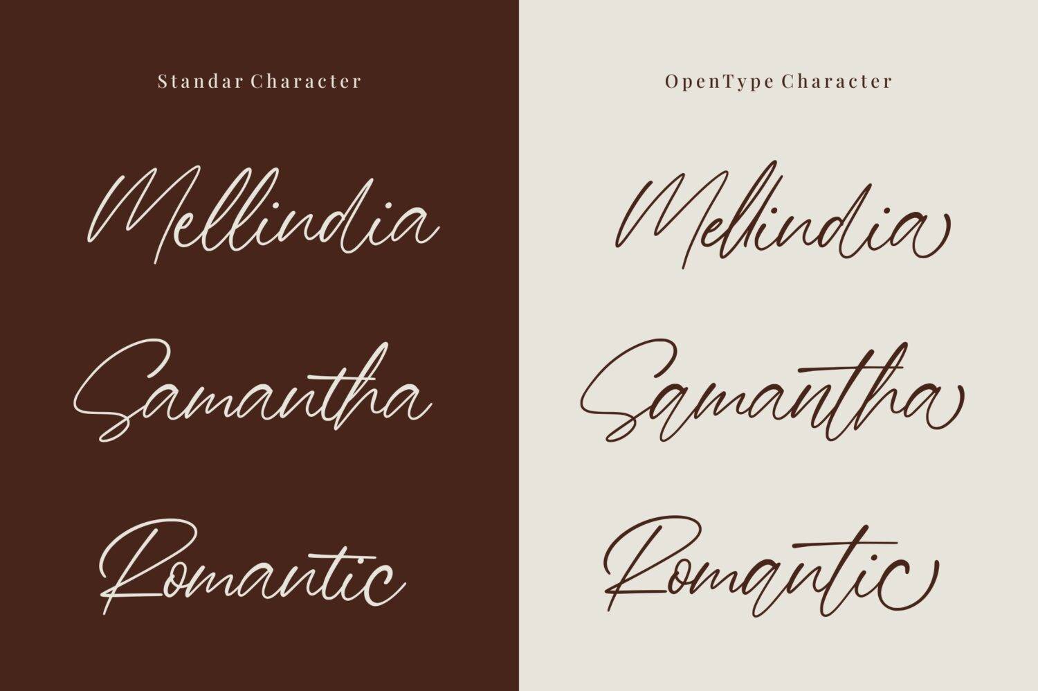 Barnett Font sample
