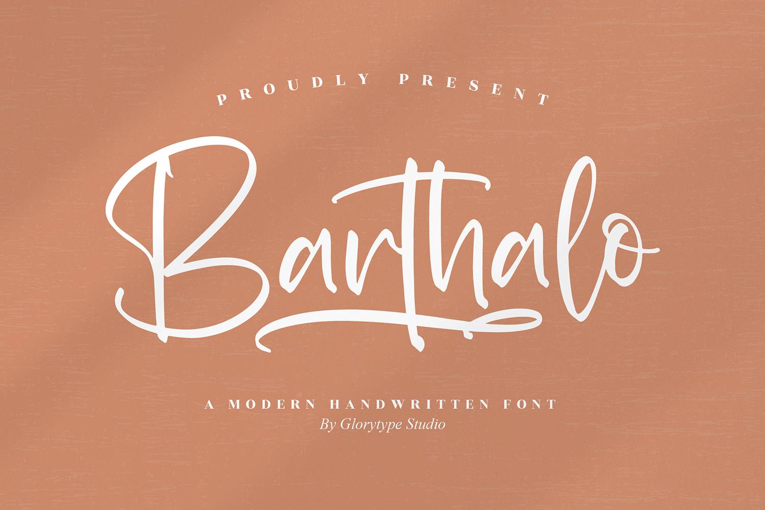 Barthalo Font sample