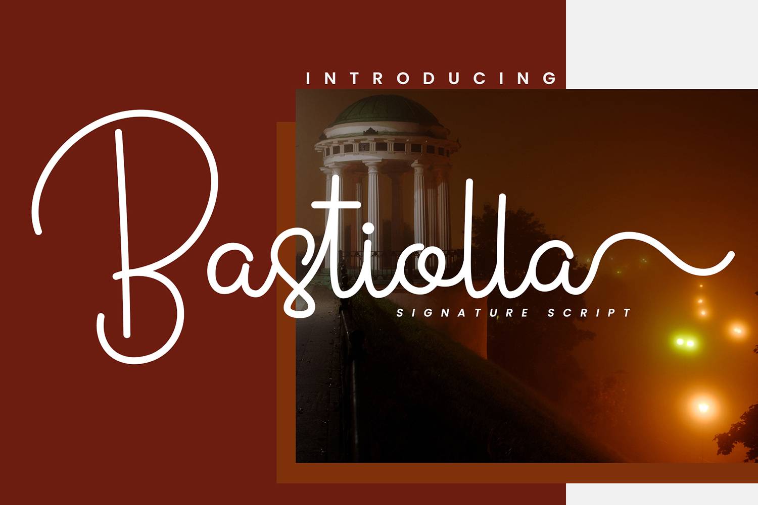 Bastiolla Font sample
