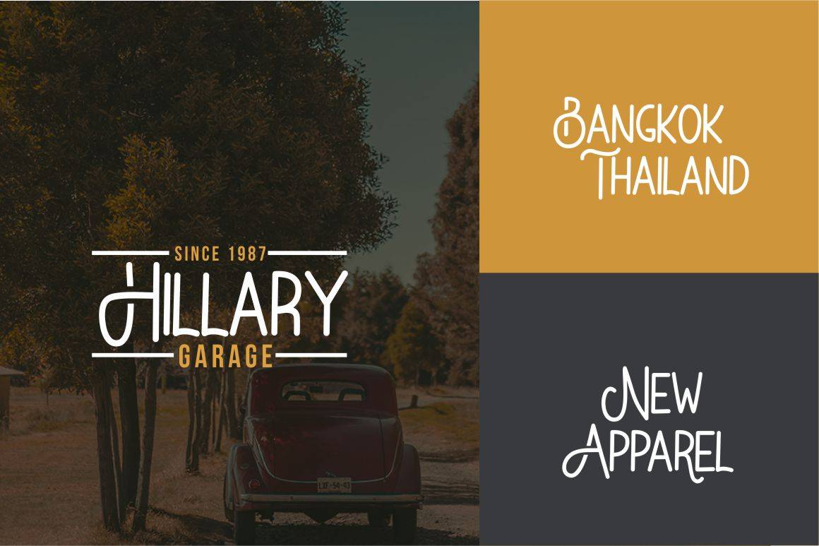 Bataler Font sample
