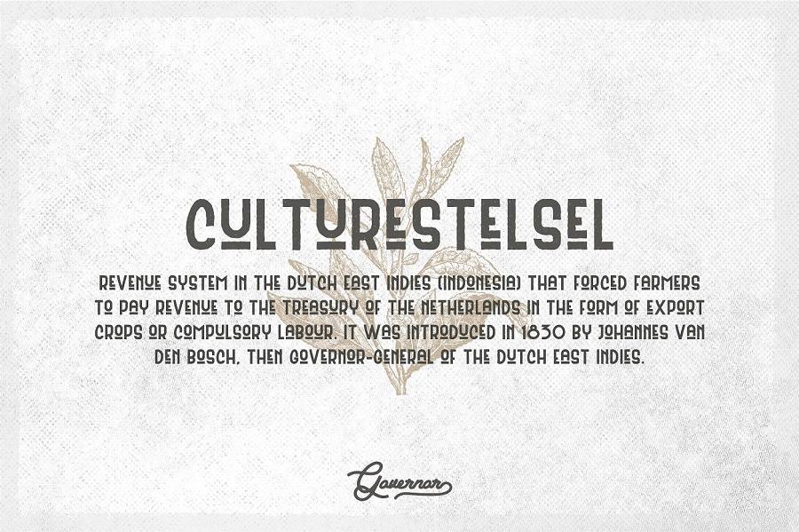 Batavia Font Duo sample