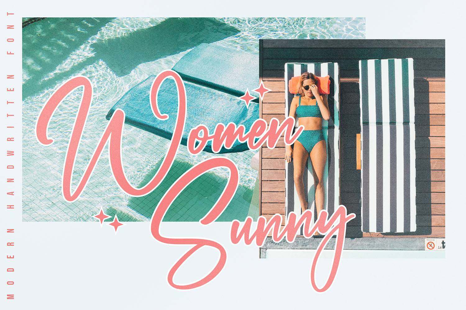 Beach Paradise Font sample