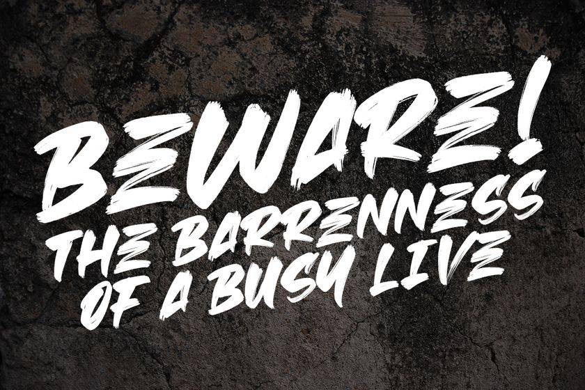 Beast Head Font sample