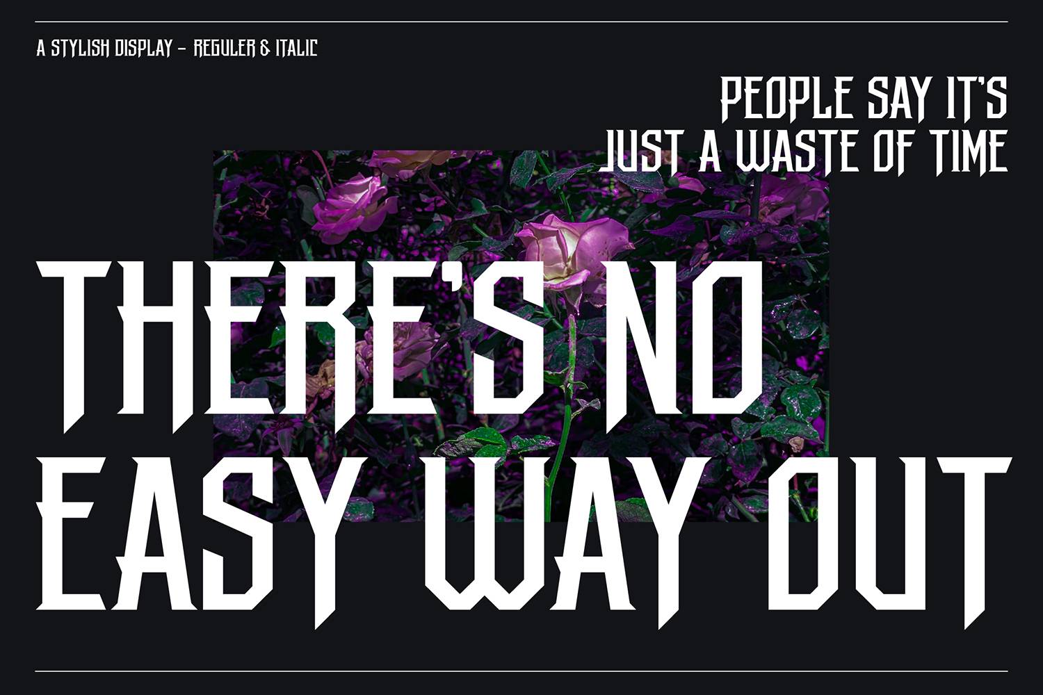 Beatles Font sample