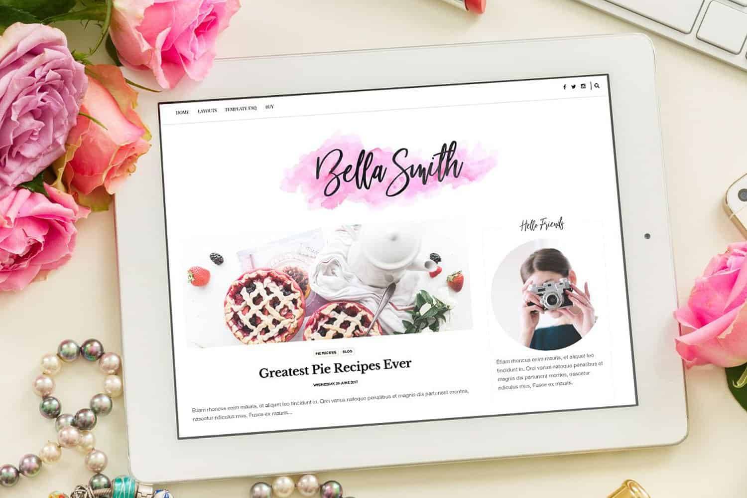 Beautiful Bloom Font sample