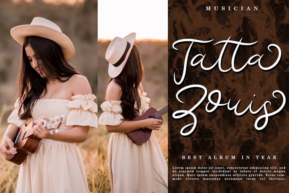Beautiful Bristish Font sample
