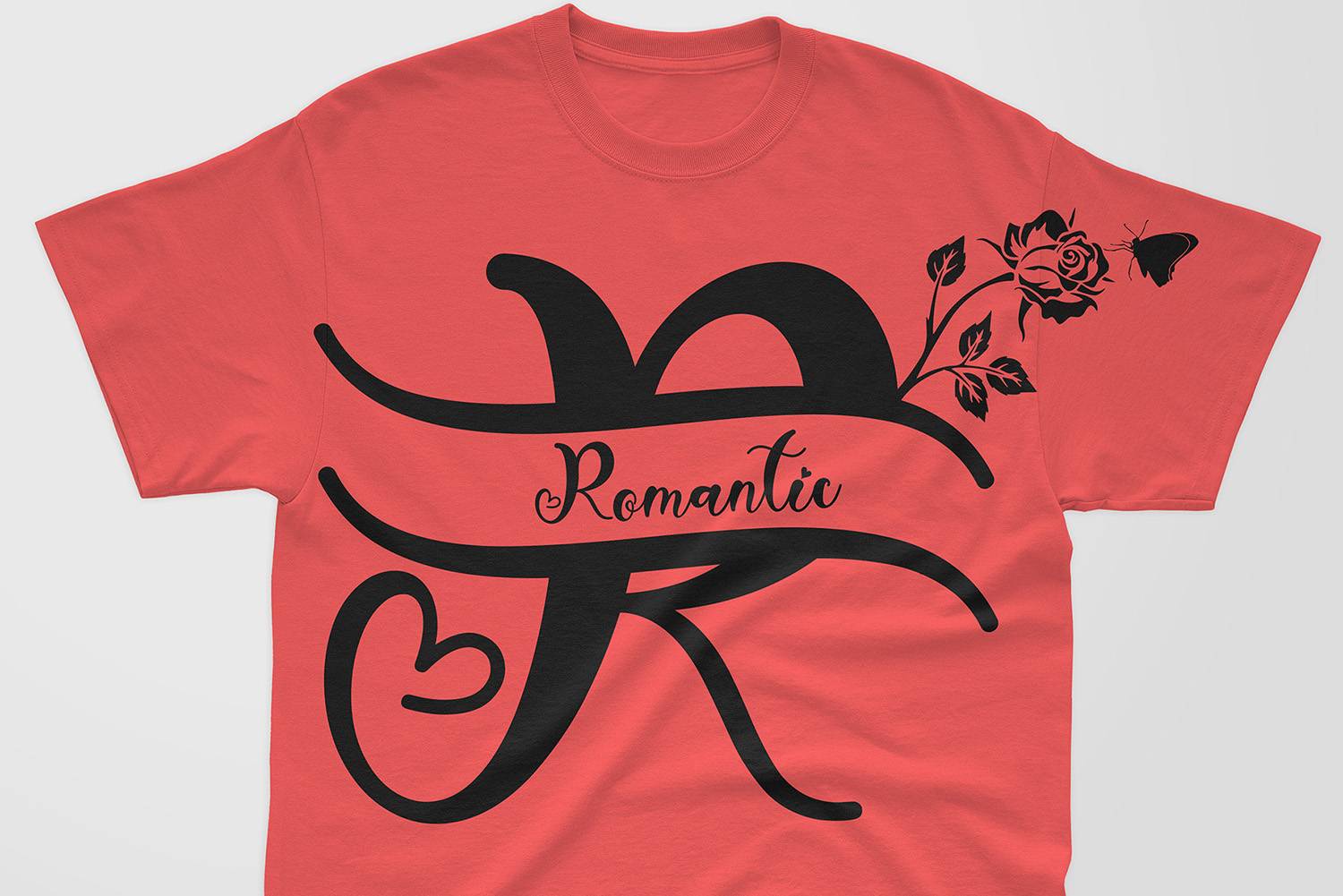 Beautiful Monogram Font sample
