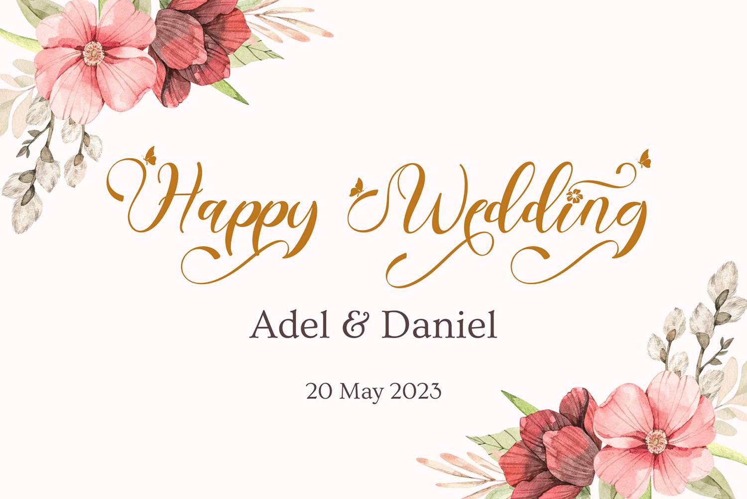 Beautiful Spring Font sample