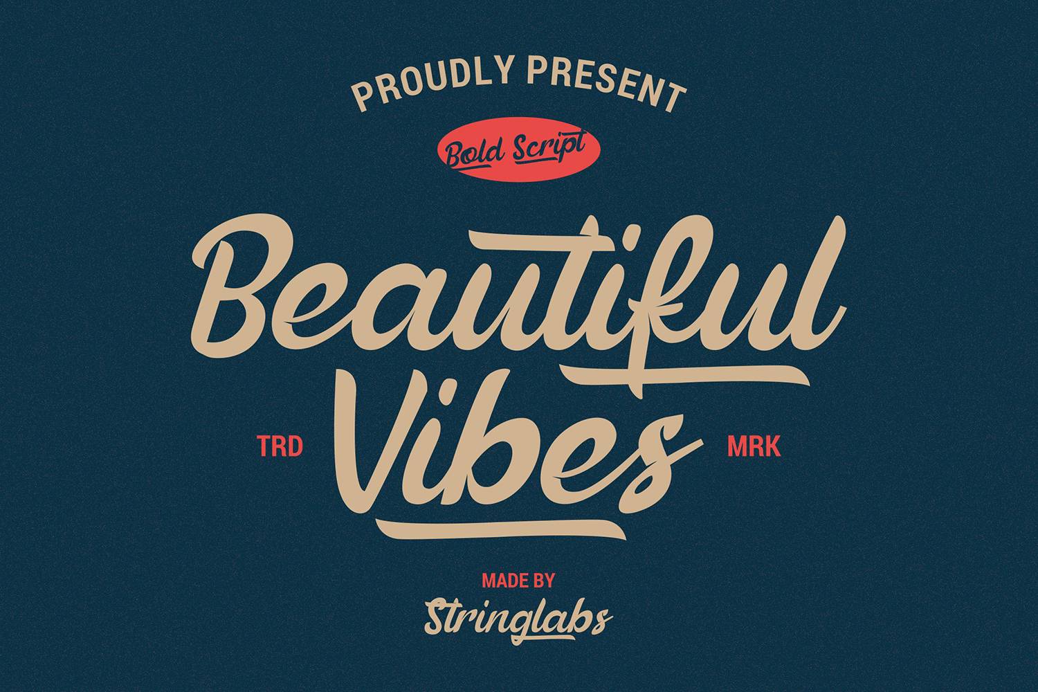 Beautiful Vibes Font sample