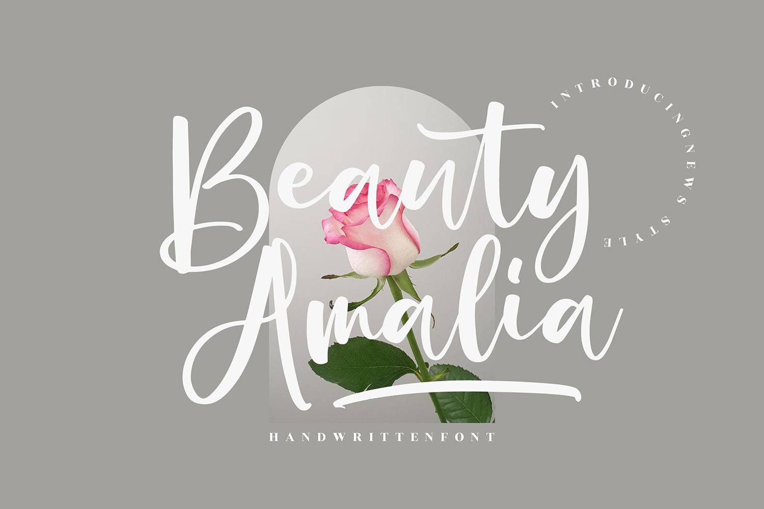 Beauty Amalia Font sample