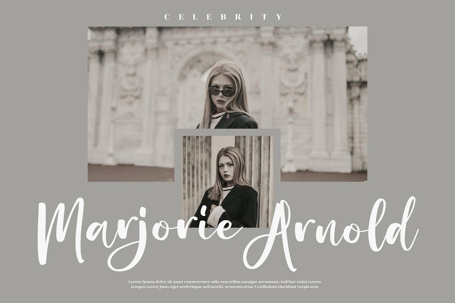 Beauty Amalia Font sample