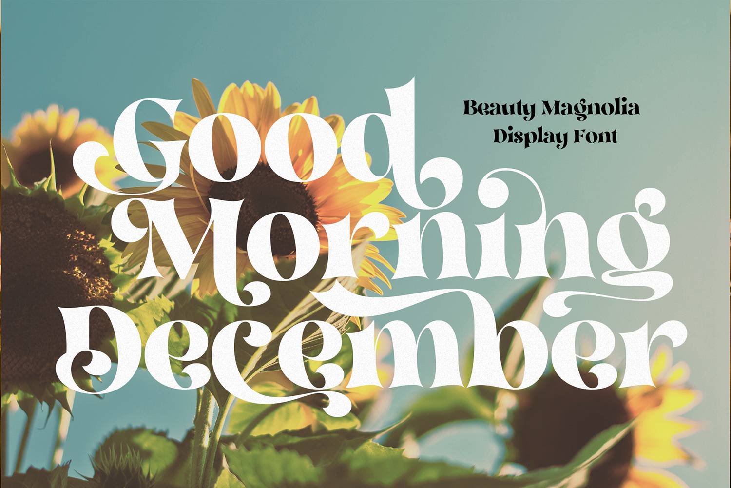 Beauty Magnolia Font sample