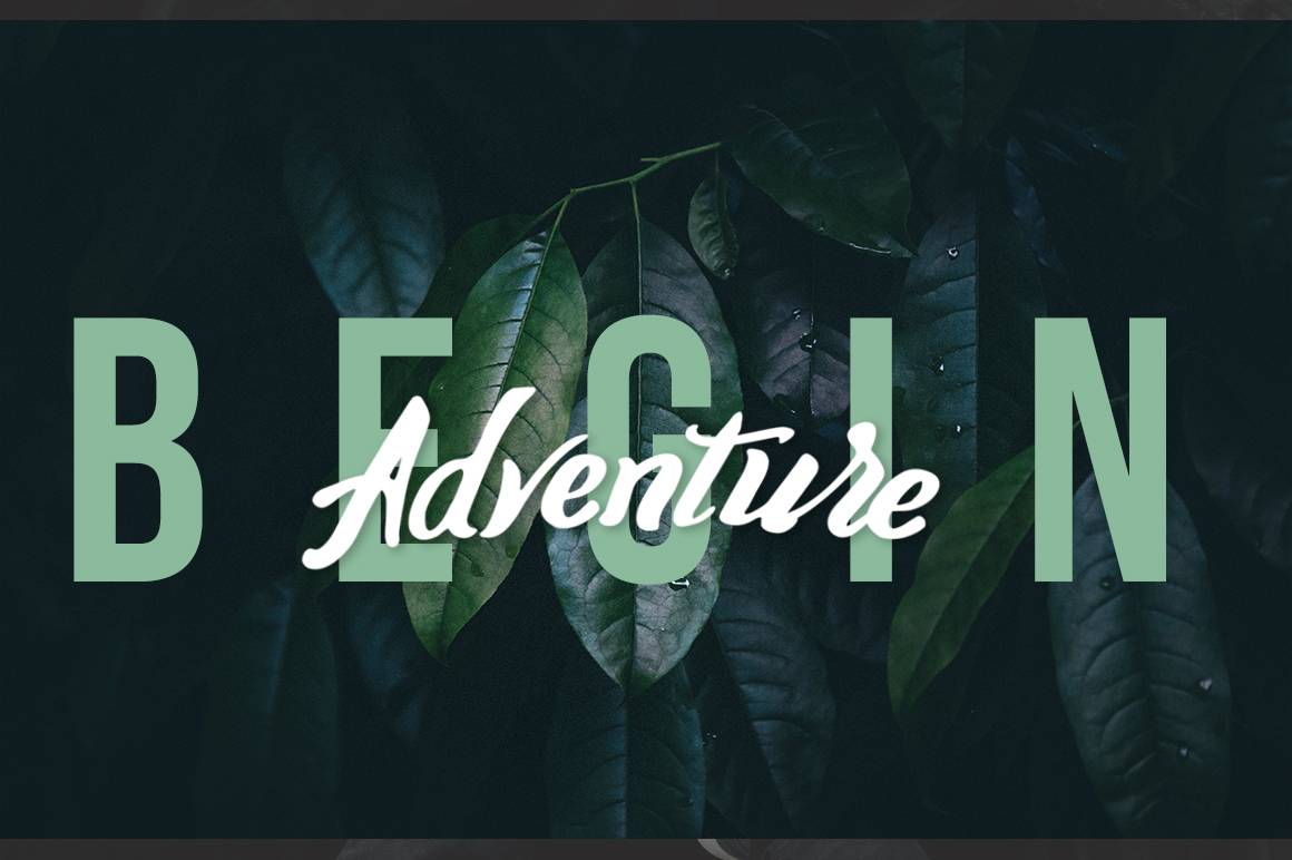 Befolk Font sample