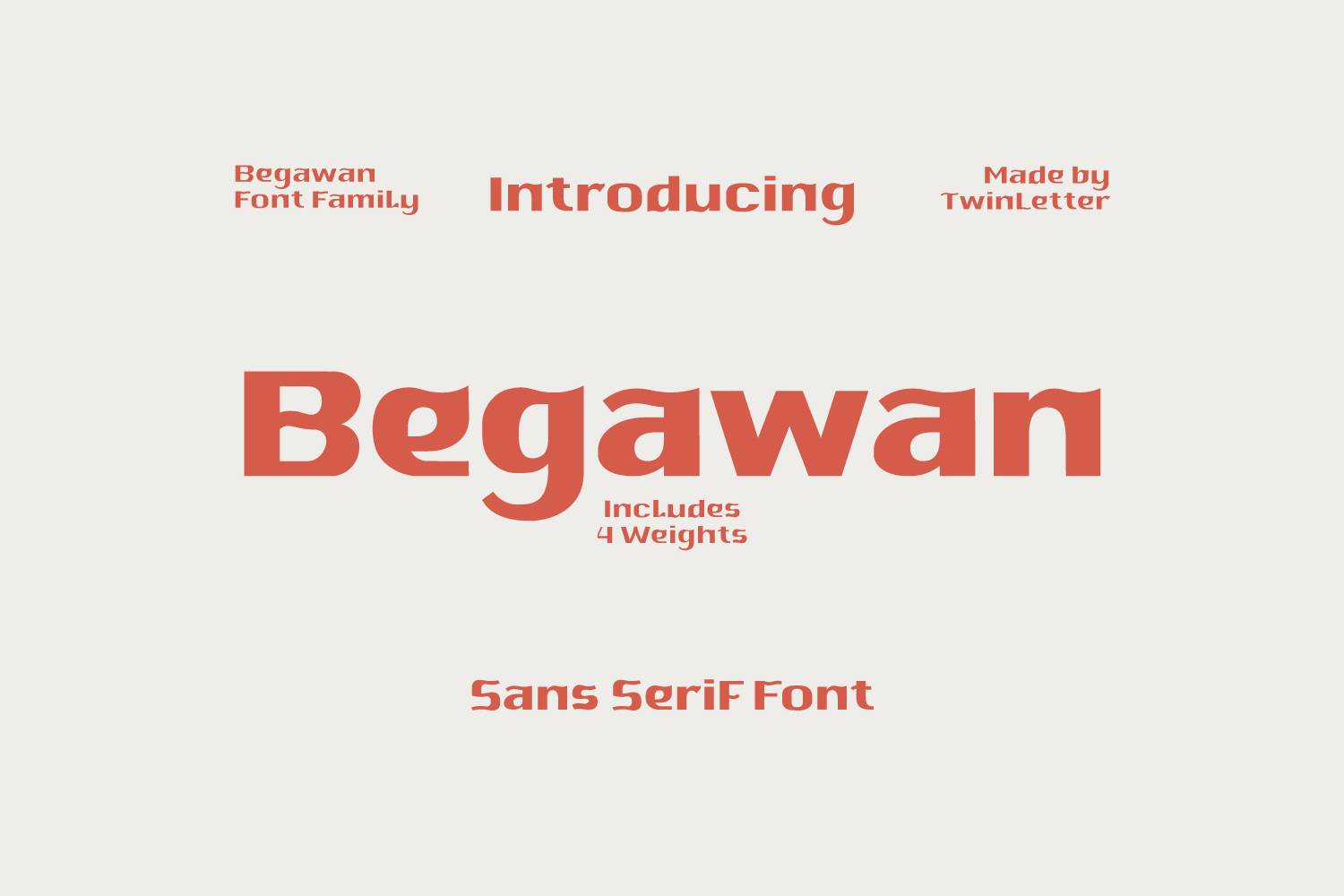 Begawan Font sample