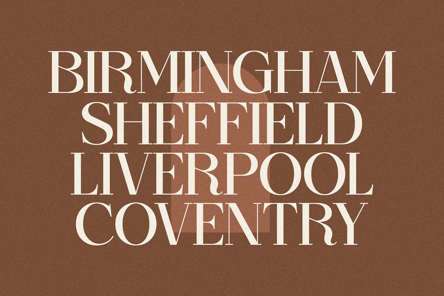 Begilas Font sample