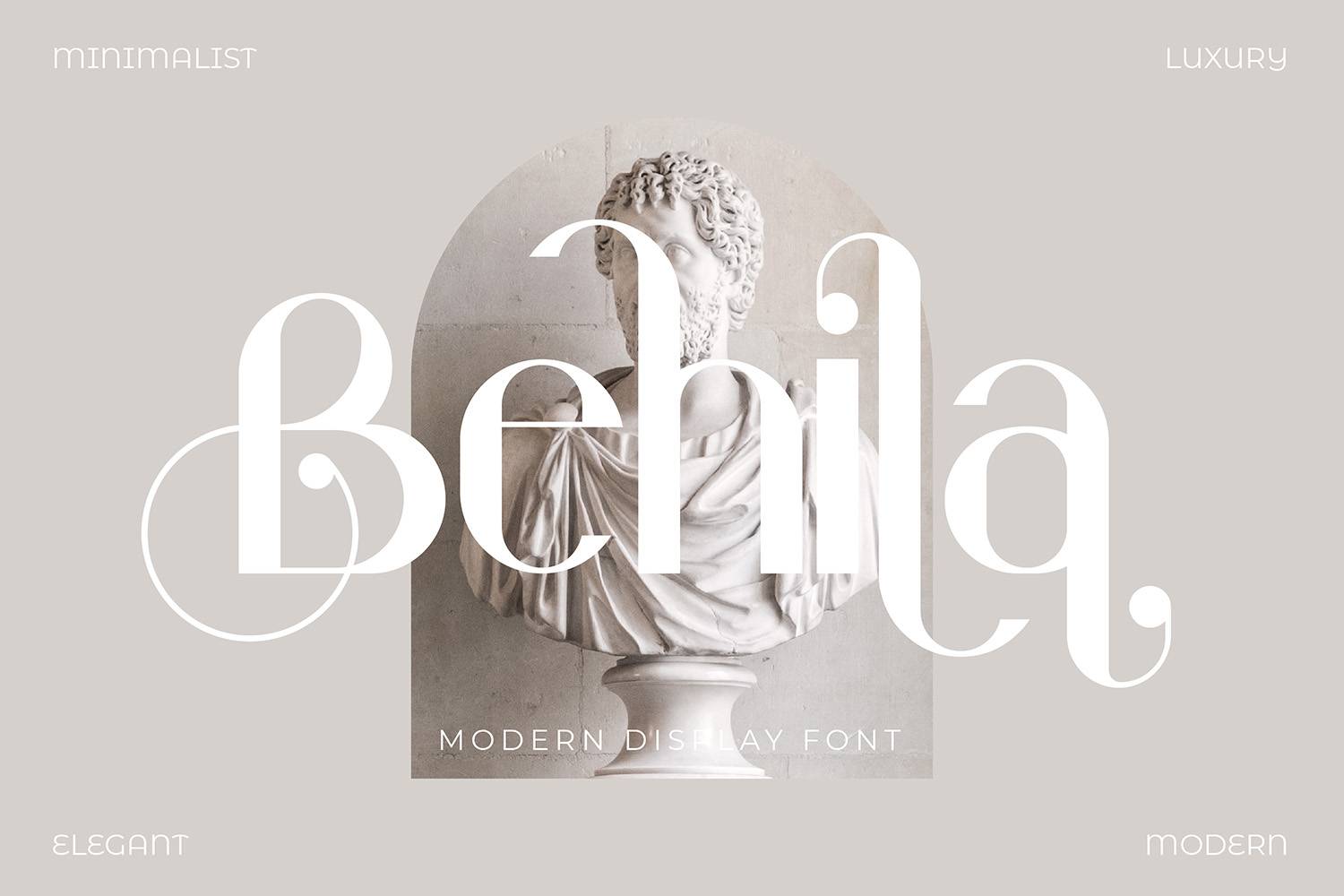 Behila Font sample