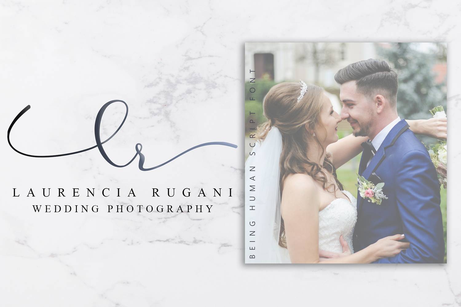 Being Human Font sample