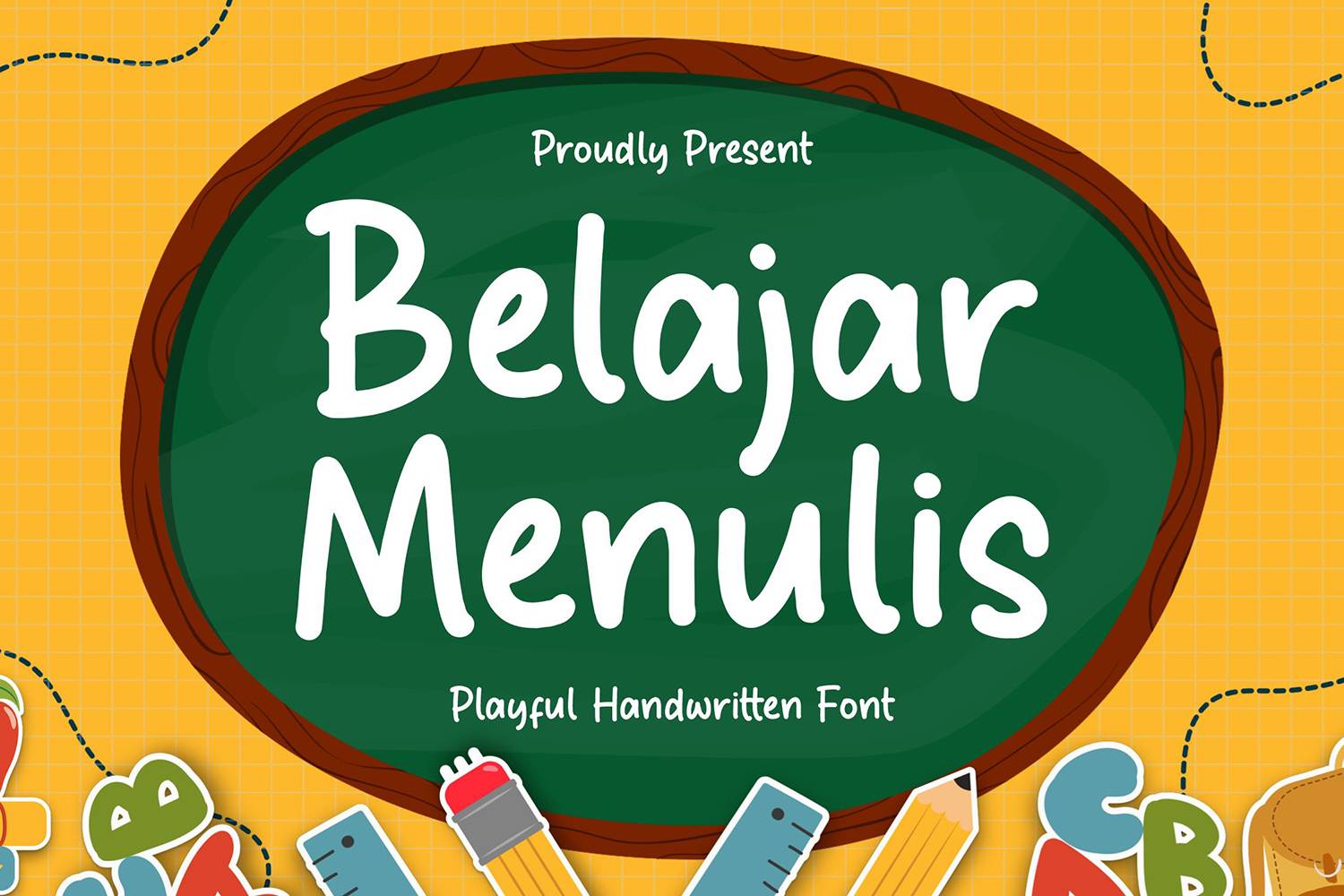 Belajar Menulis Font sample