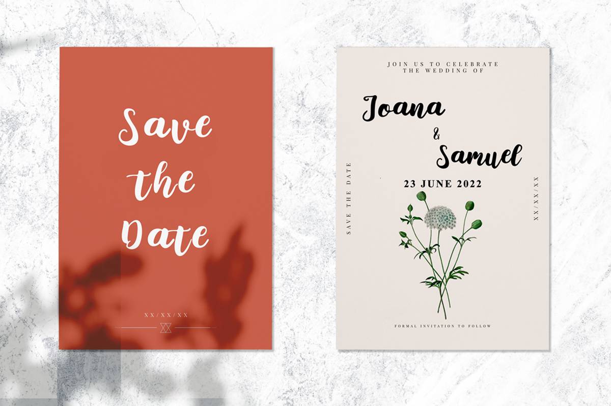 Belamona Script Font sample