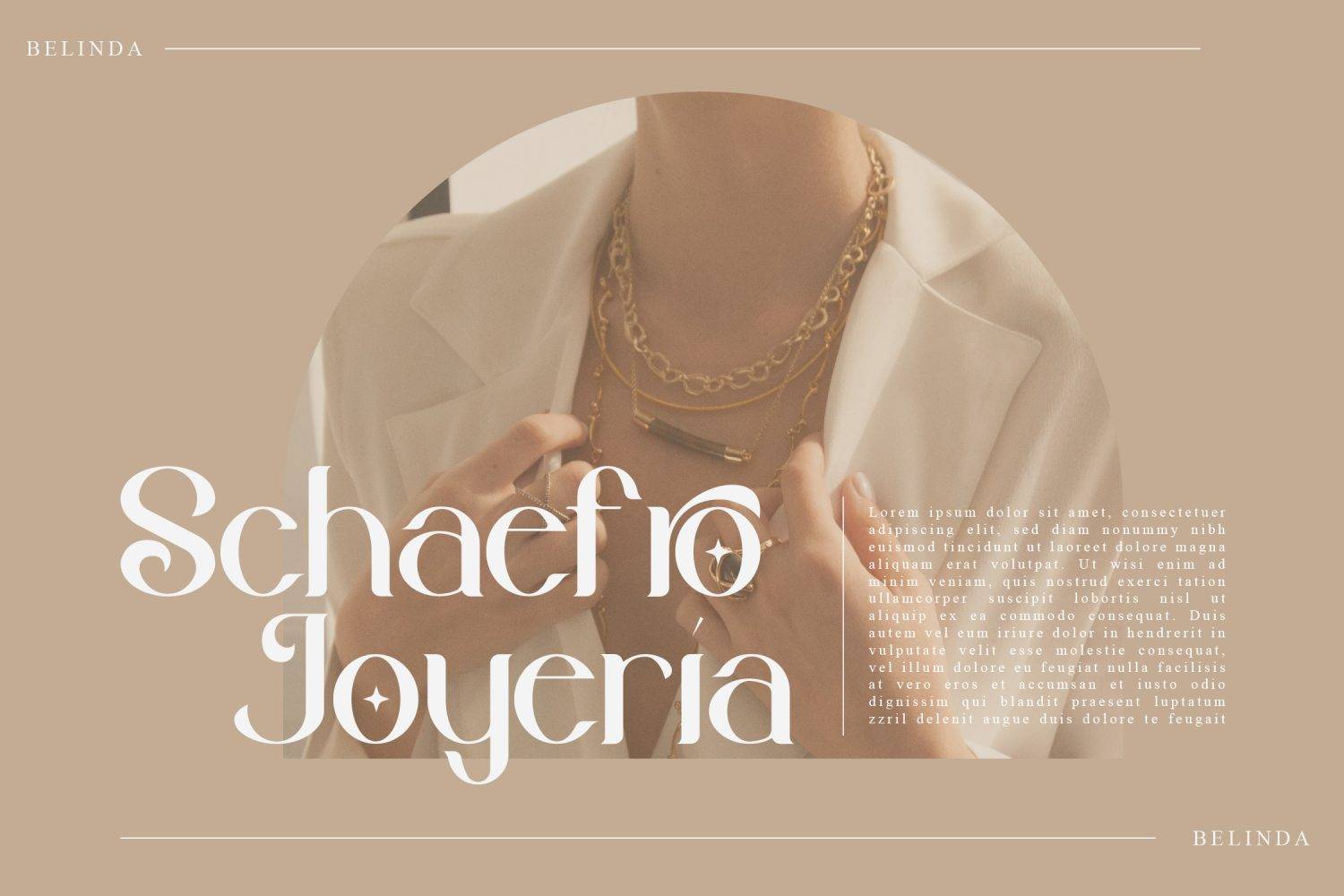 Belinda Font sample