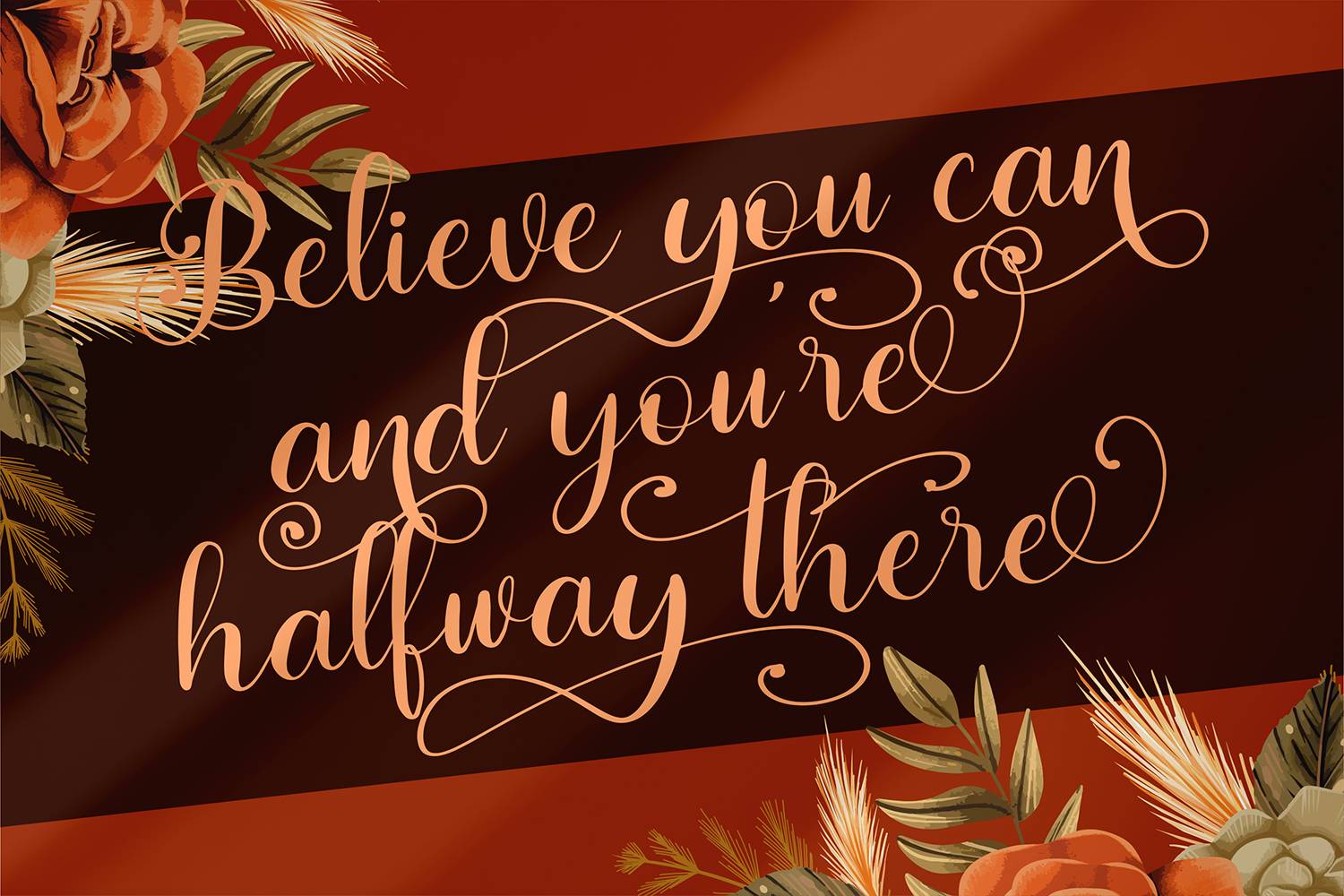 Belinda Heylove Font sample