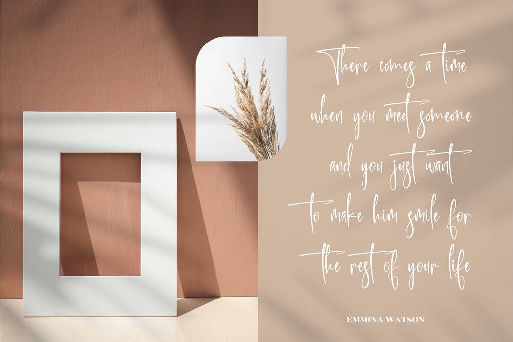 Belinda Smith Font sample