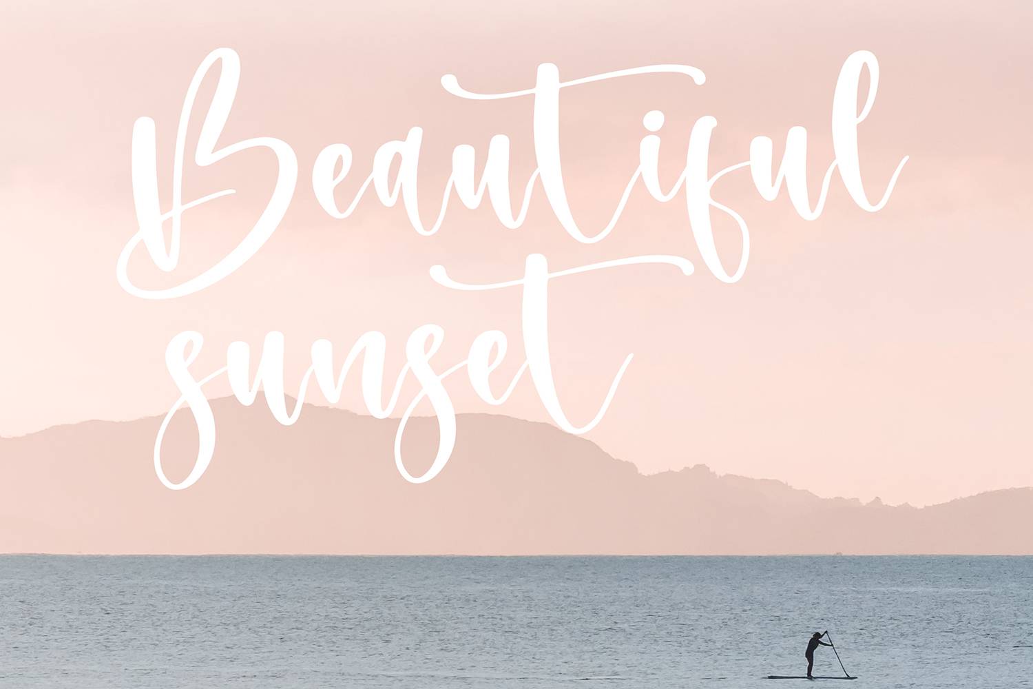Belistica Beauty Font sample