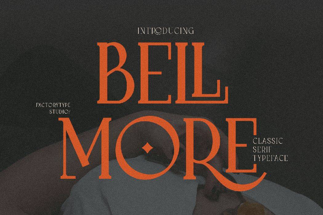 Bell More Font sample