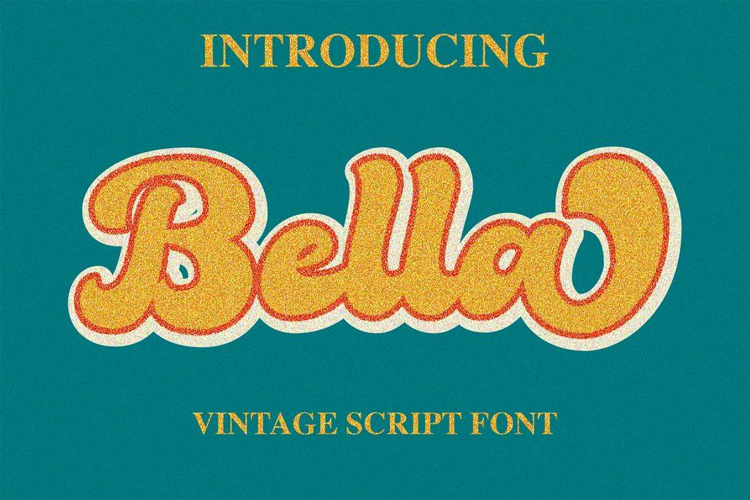Bella Font sample