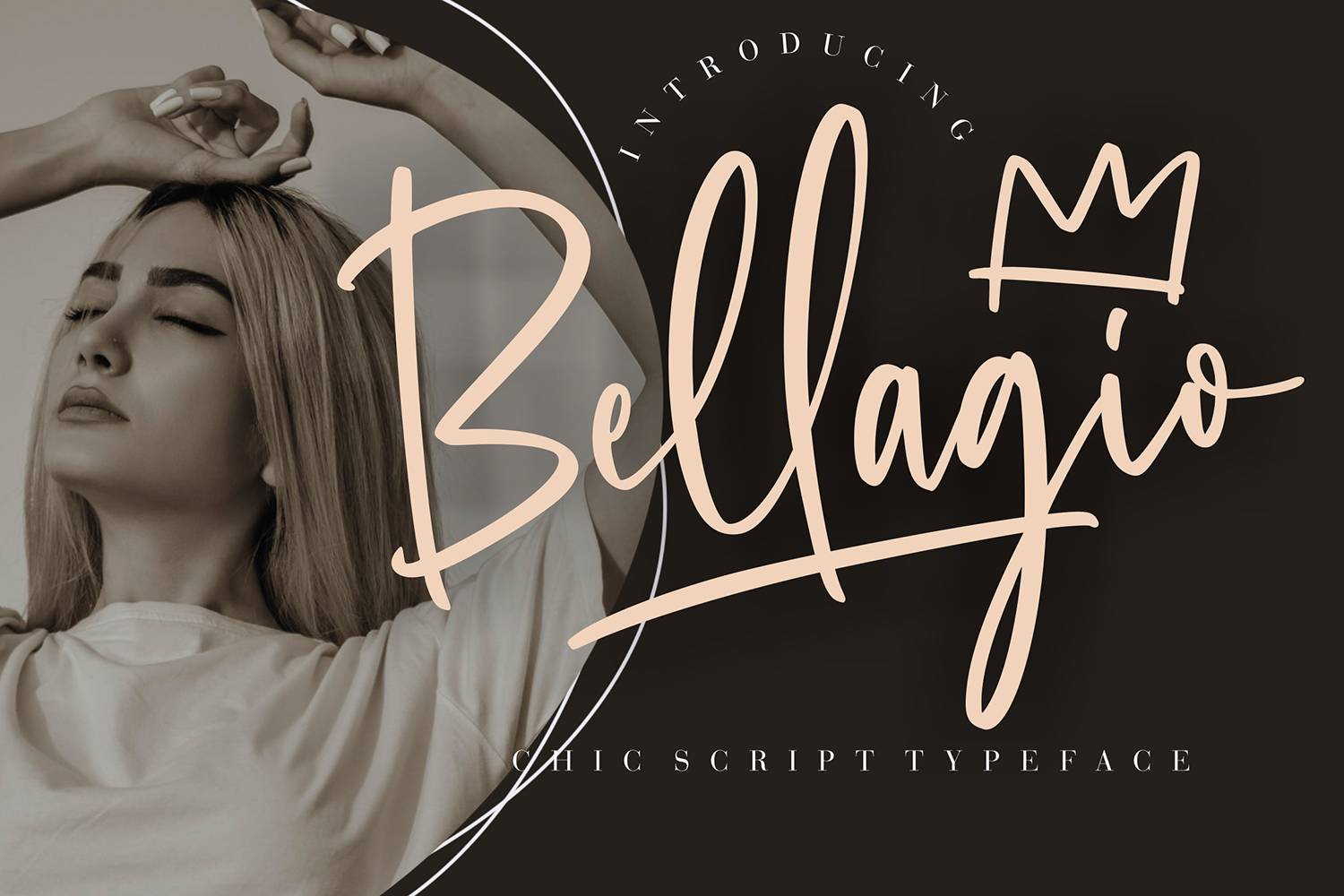 Bellagio Font sample