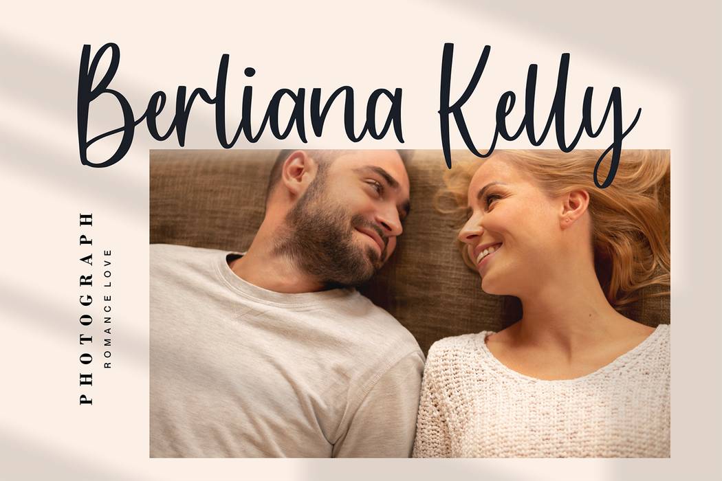 Bellamosley Font sample